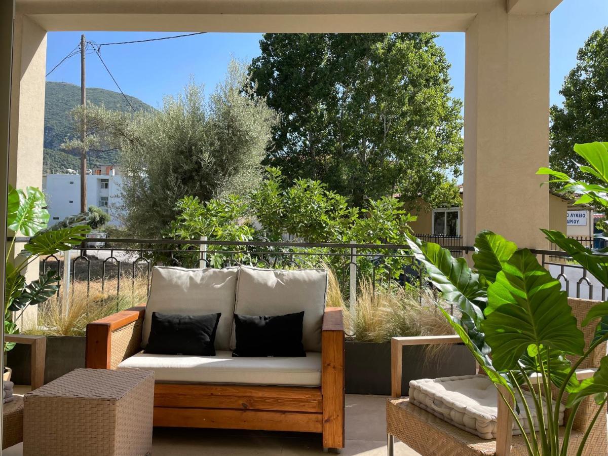 Kl Suites Lefkada - Feel At Home New Boho Apartment 400M From Beach Nidri Town Center 外观 照片