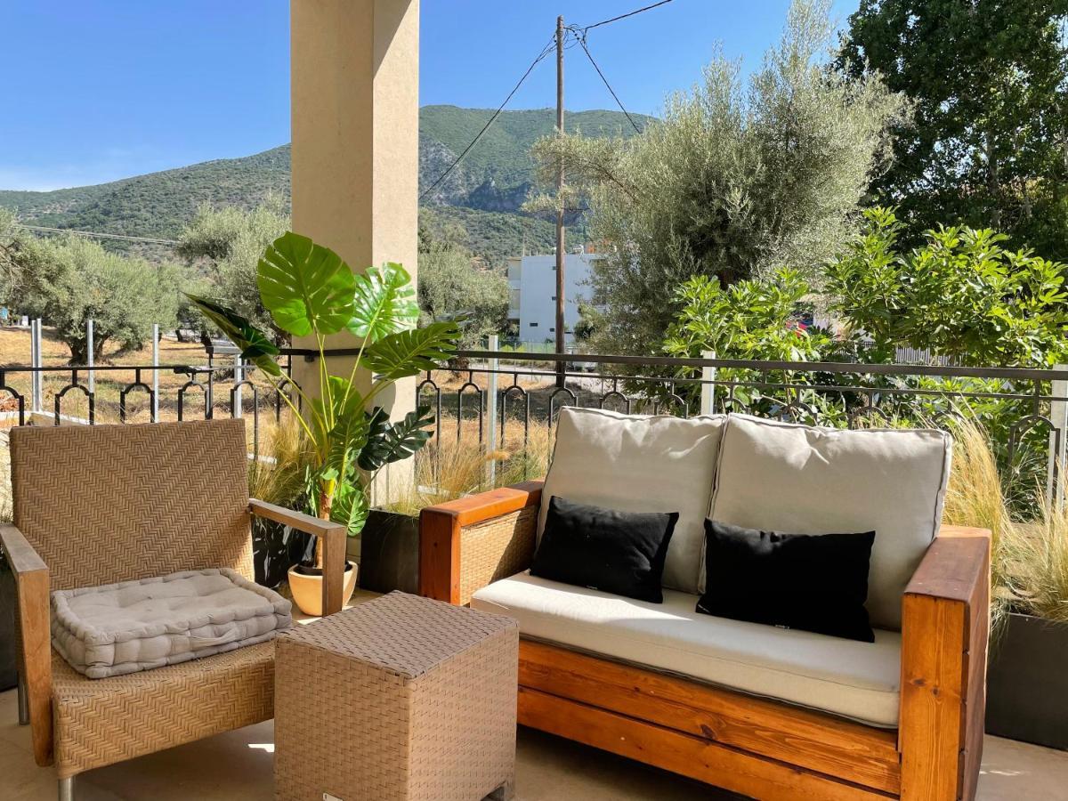 Kl Suites Lefkada - Feel At Home New Boho Apartment 400M From Beach Nidri Town Center 外观 照片